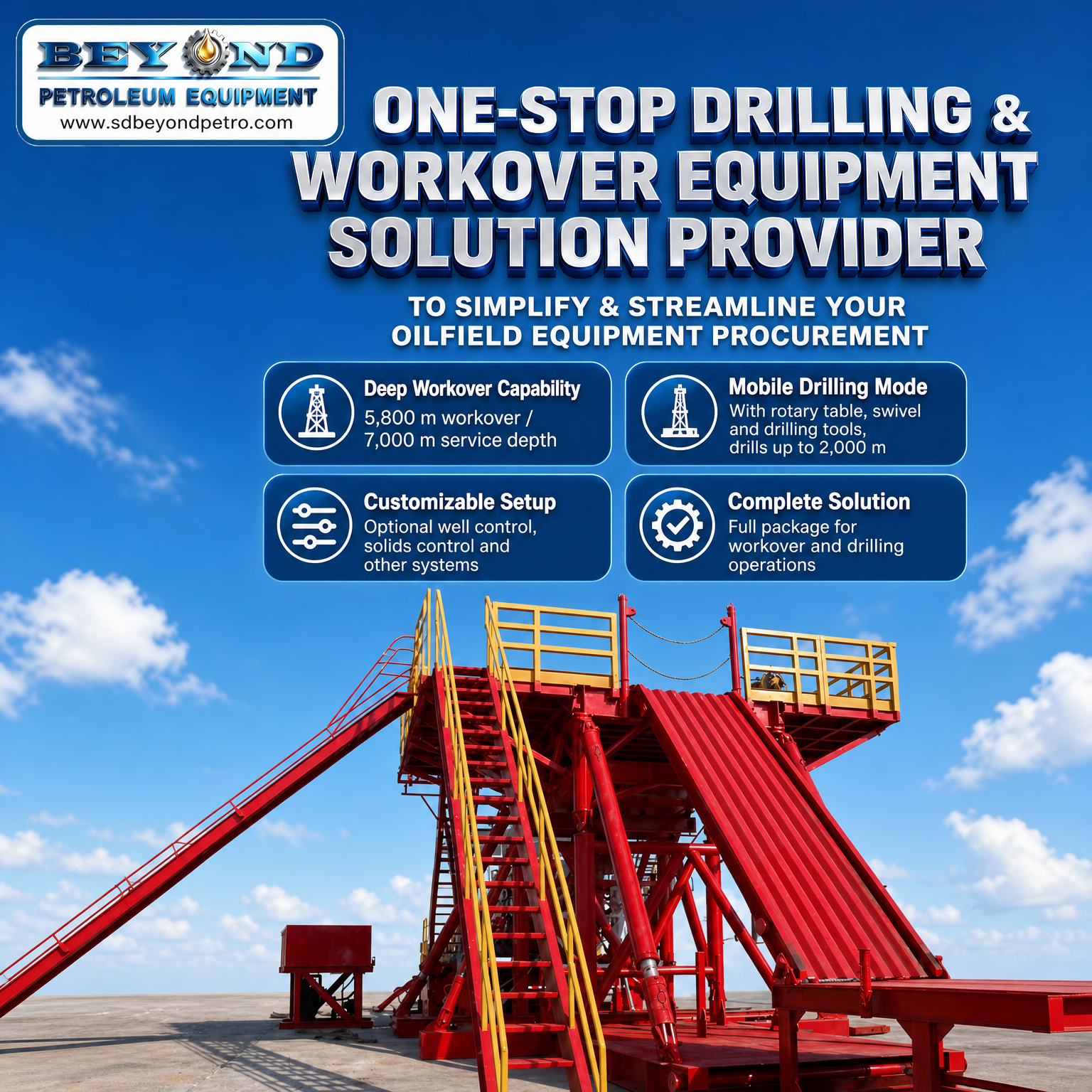 XJ-550 (ZJ-15) Drilling & Workover Rig