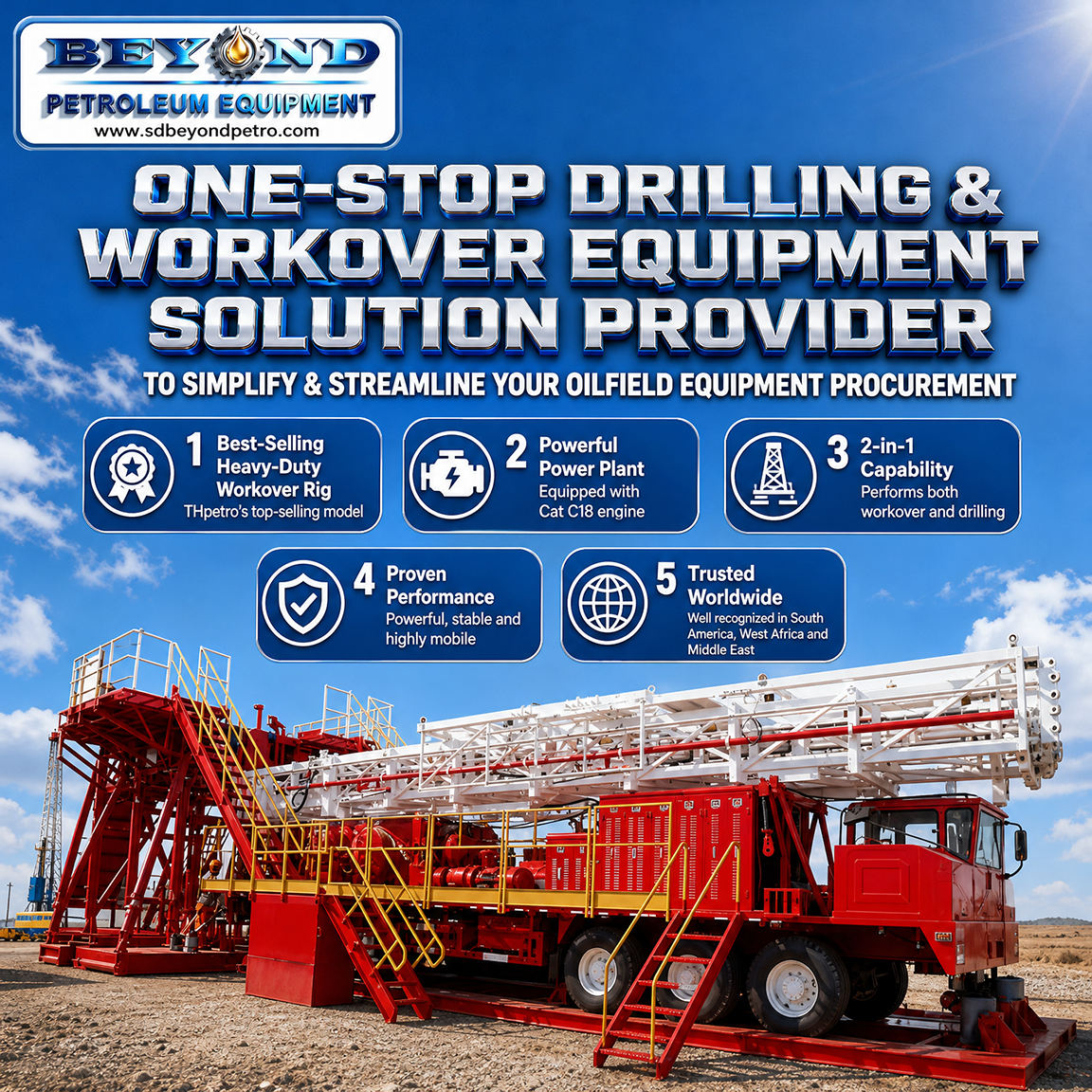 XJ-650 (ZJ-20) Drilling & Workover Rig