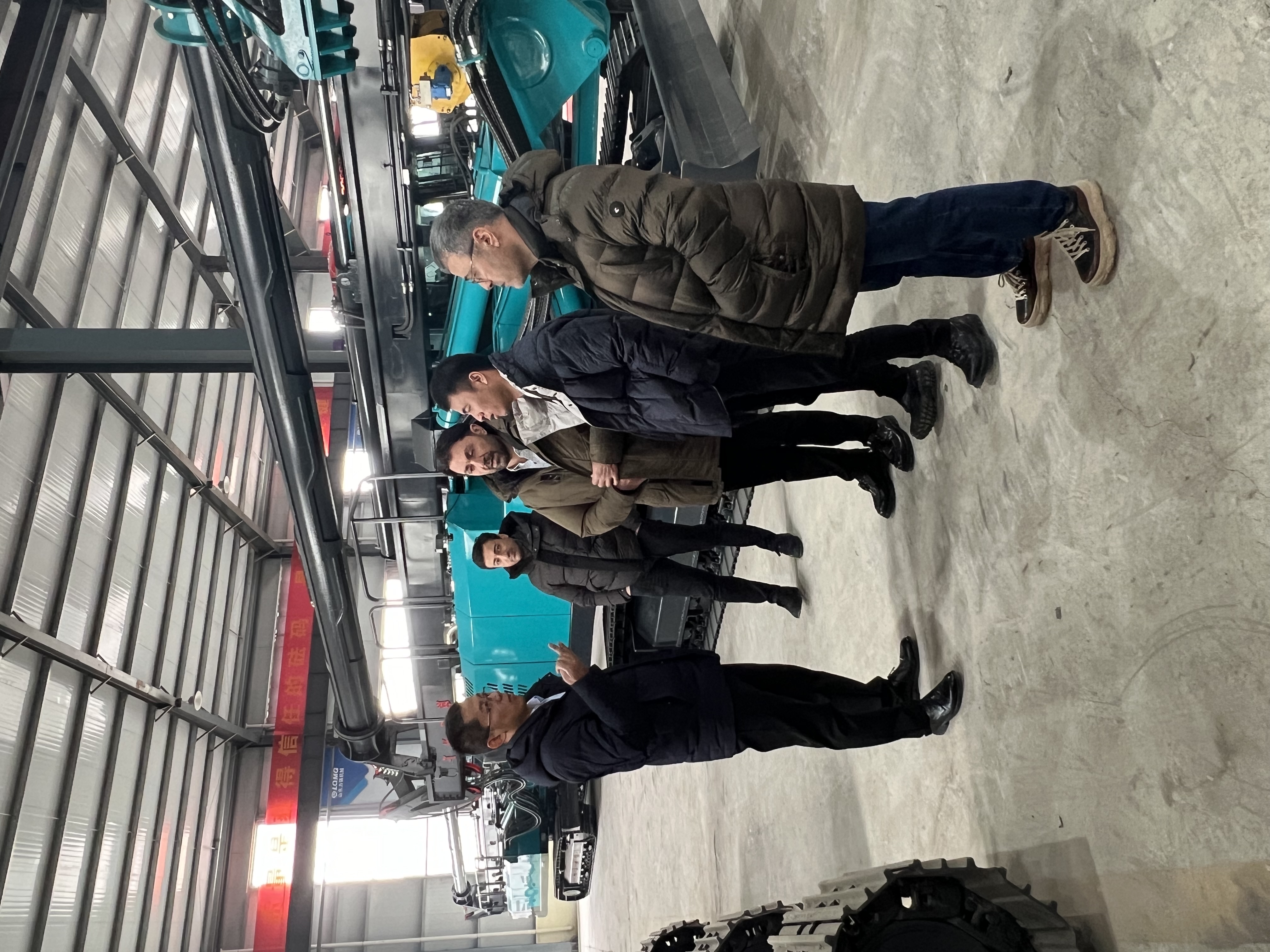 Turkey Rotary Rig Client Visit