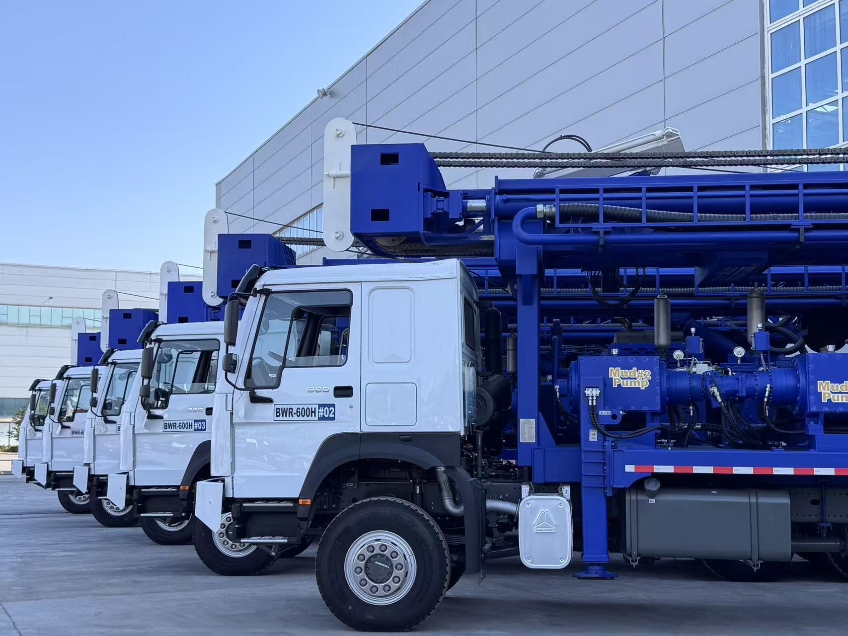 BRC-800T Water Well Drilling Rig in Service in Algeria