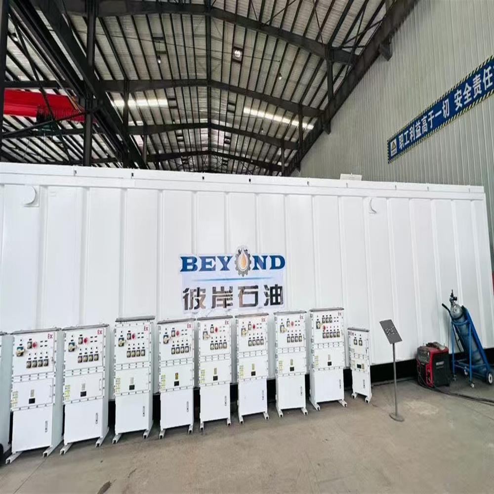 Explosion-proof electrical control box for mud tank