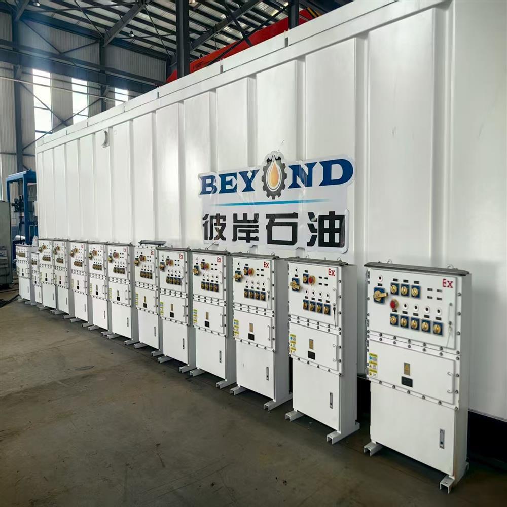 Explosion-proof electrical control box for mud tank